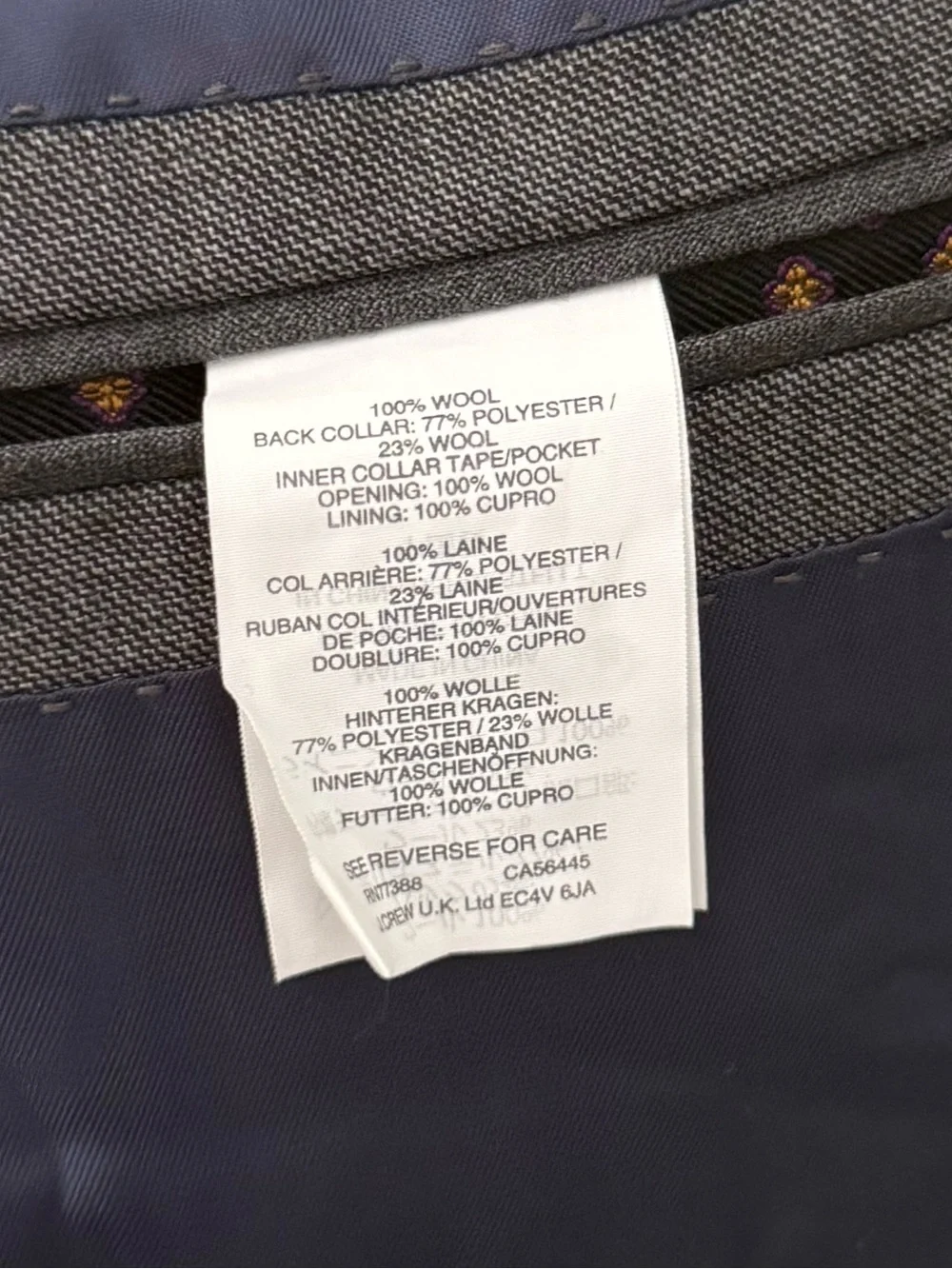 J. Crew Ludlow Blazer Sport Coat 36R Wool Gray Cocktail Wedding Formal Preppy